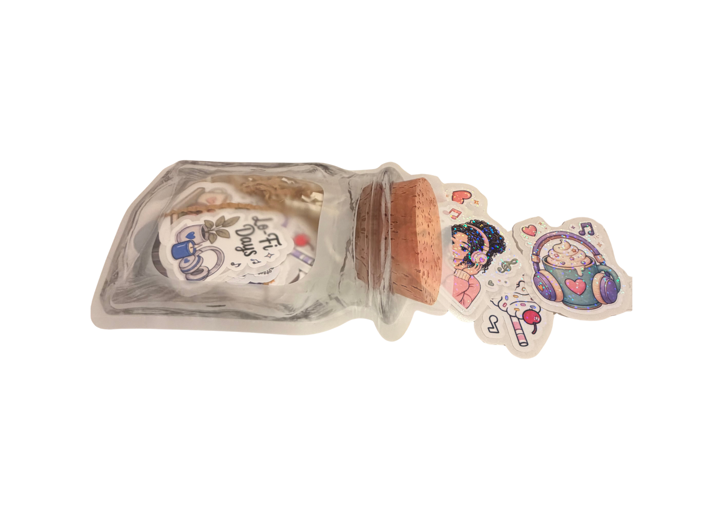 Melody & Moments Sticker Jar