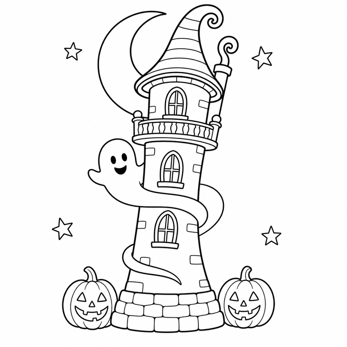 A Sprinkle of Spooky Coloring Book | Little Squares Collection | 5×5 Spiral-Bound