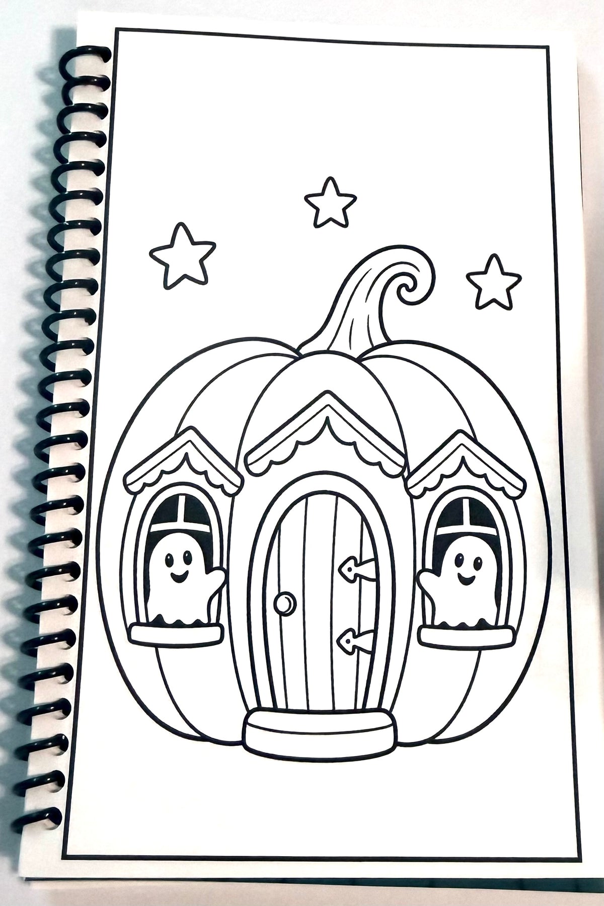 A Sprinkle of Spooky | Pocket-Size 4×6 Mini Coloring Book