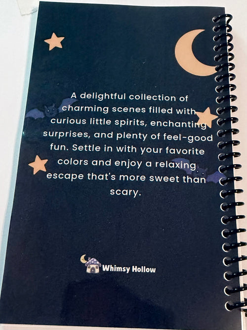 A Sprinkle of Spooky | Pocket-Size 4×6 Mini Coloring Book