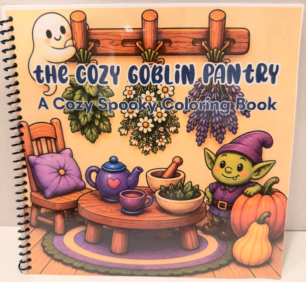 The Cozy Goblin Pantry – A Cozy Spooky Coloring Book