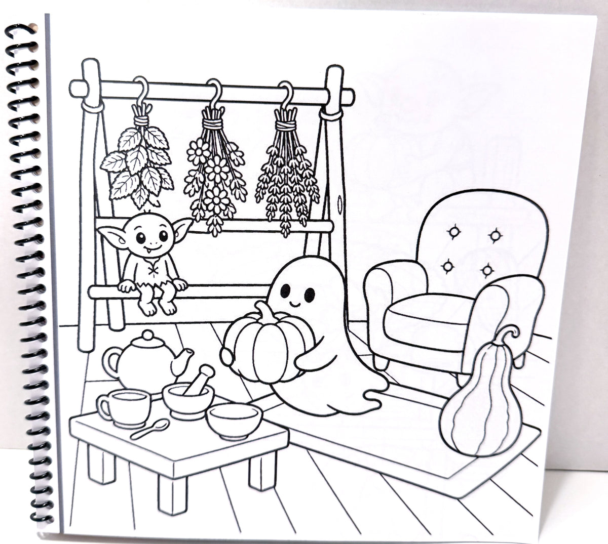 The Cozy Goblin Pantry – A Cozy Spooky Coloring Book