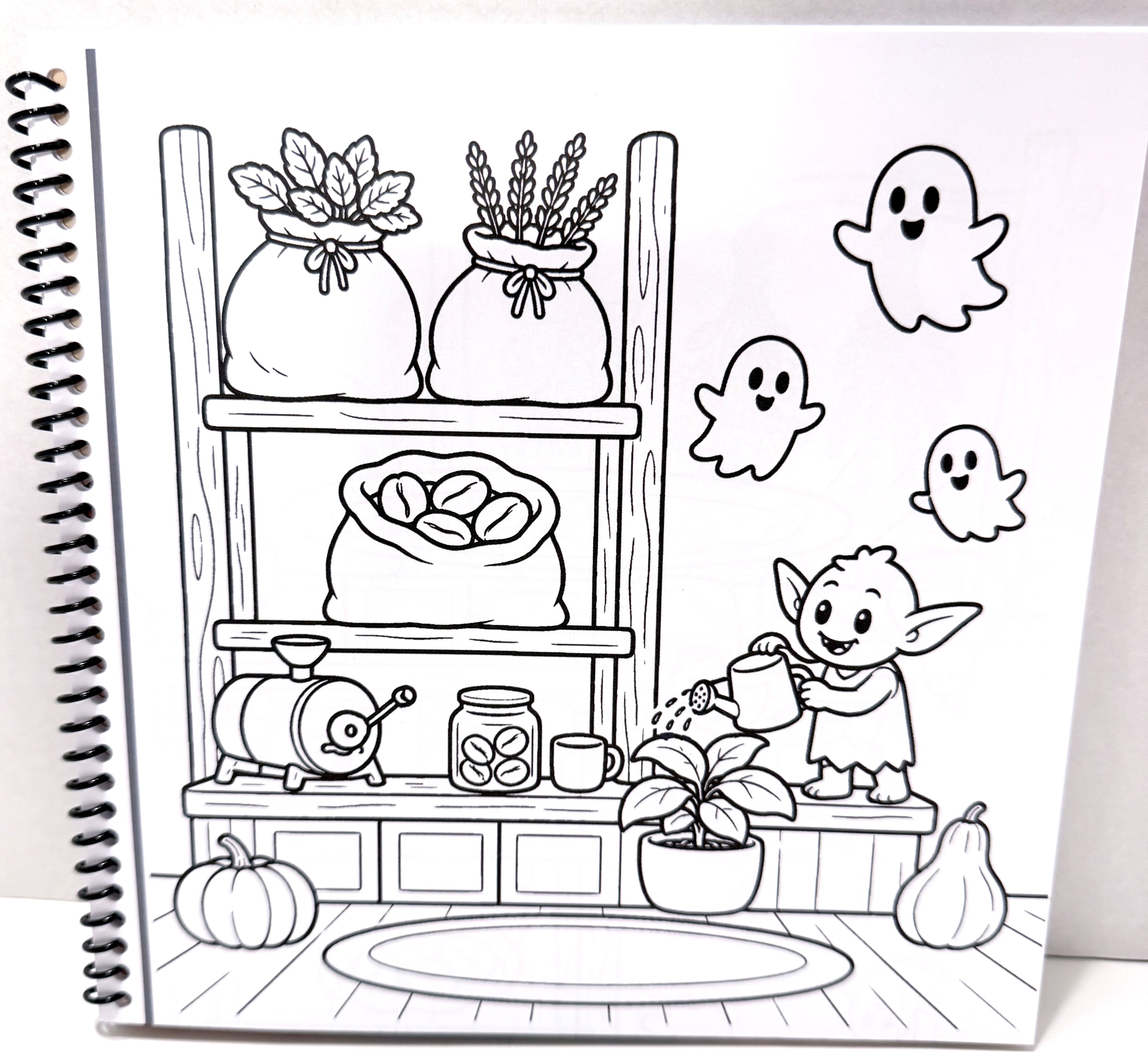 The Cozy Goblin Pantry – A Cozy Spooky Coloring Book