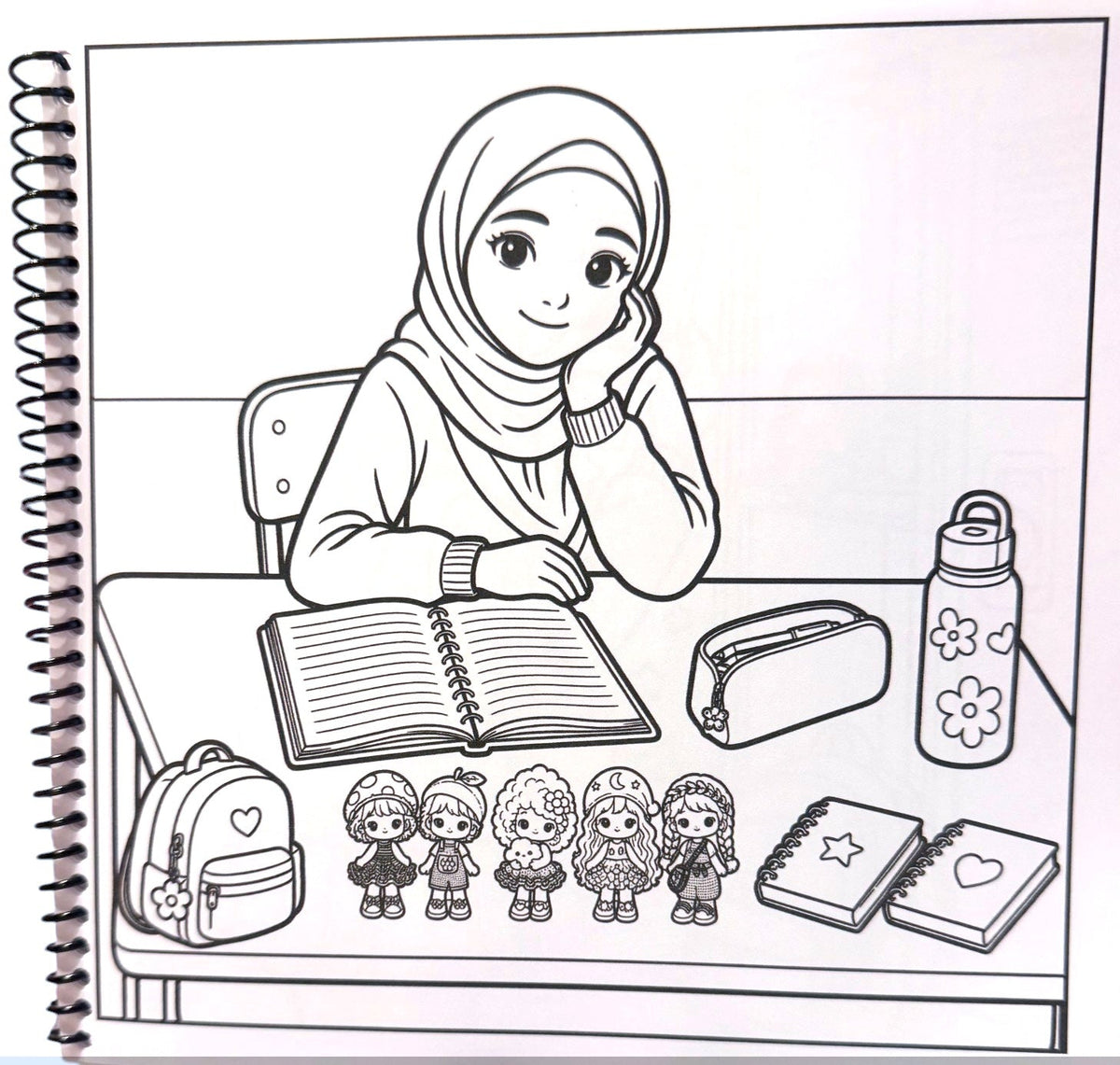 The Mystery Box Society: Hollow Friends Unboxed Coloring Book