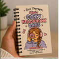 Girl Therapy Minis: Cozy Headphone Days Coloring Book