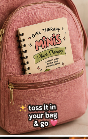 Plant Therapy Mini Coloring Book 🌿💚
