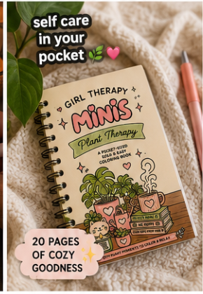 Plant Therapy Mini Coloring Book 🌿💚