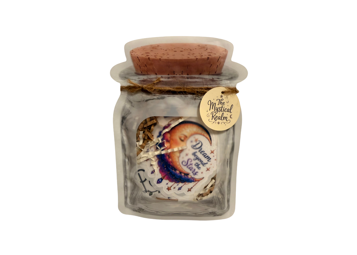 The Mystical Realm Sticker Jar