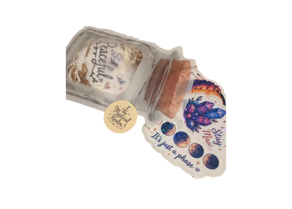The Mystical Realm Sticker Jar