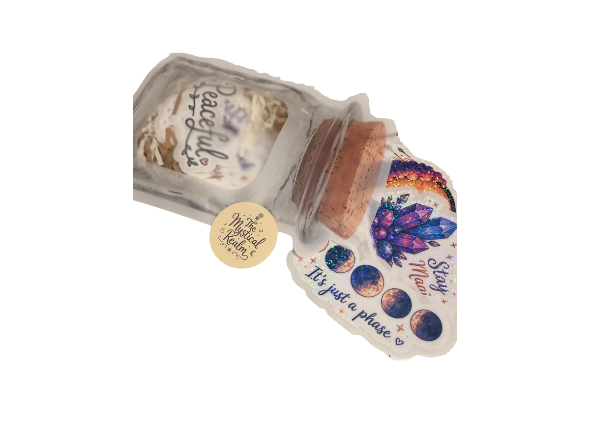 The Mystical Realm Sticker Jar
