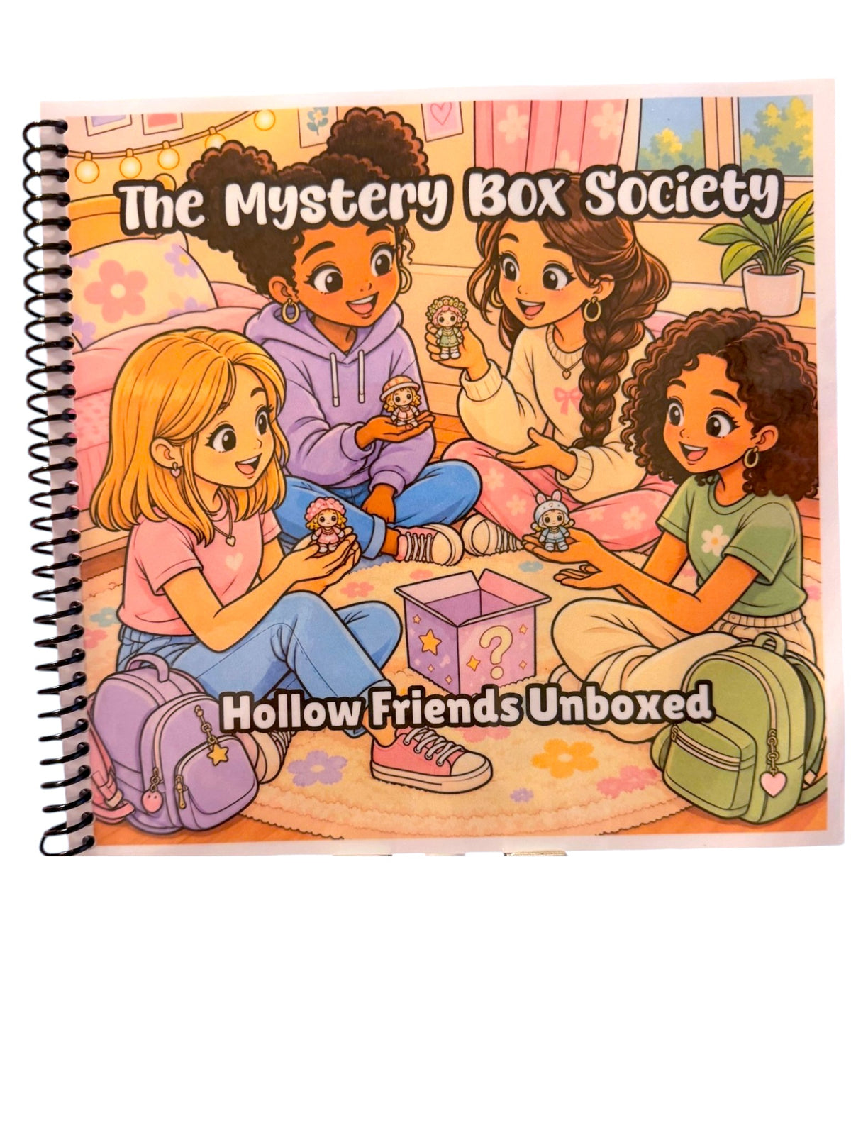 The Mystery Box Society: Hollow Friends Unboxed Coloring Book