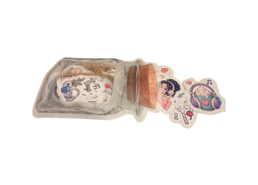 Melody & Moments Sticker Jar