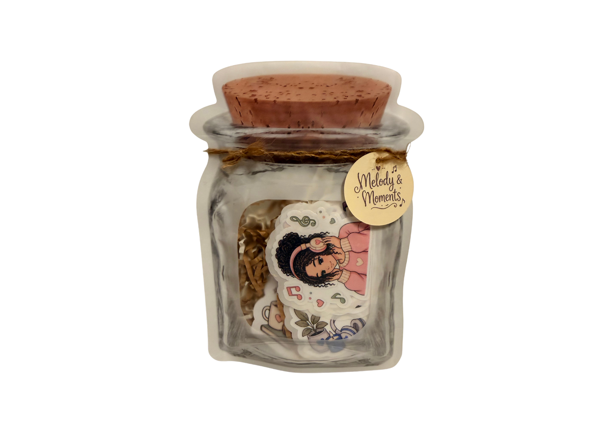 Melody & Moments Sticker Jar