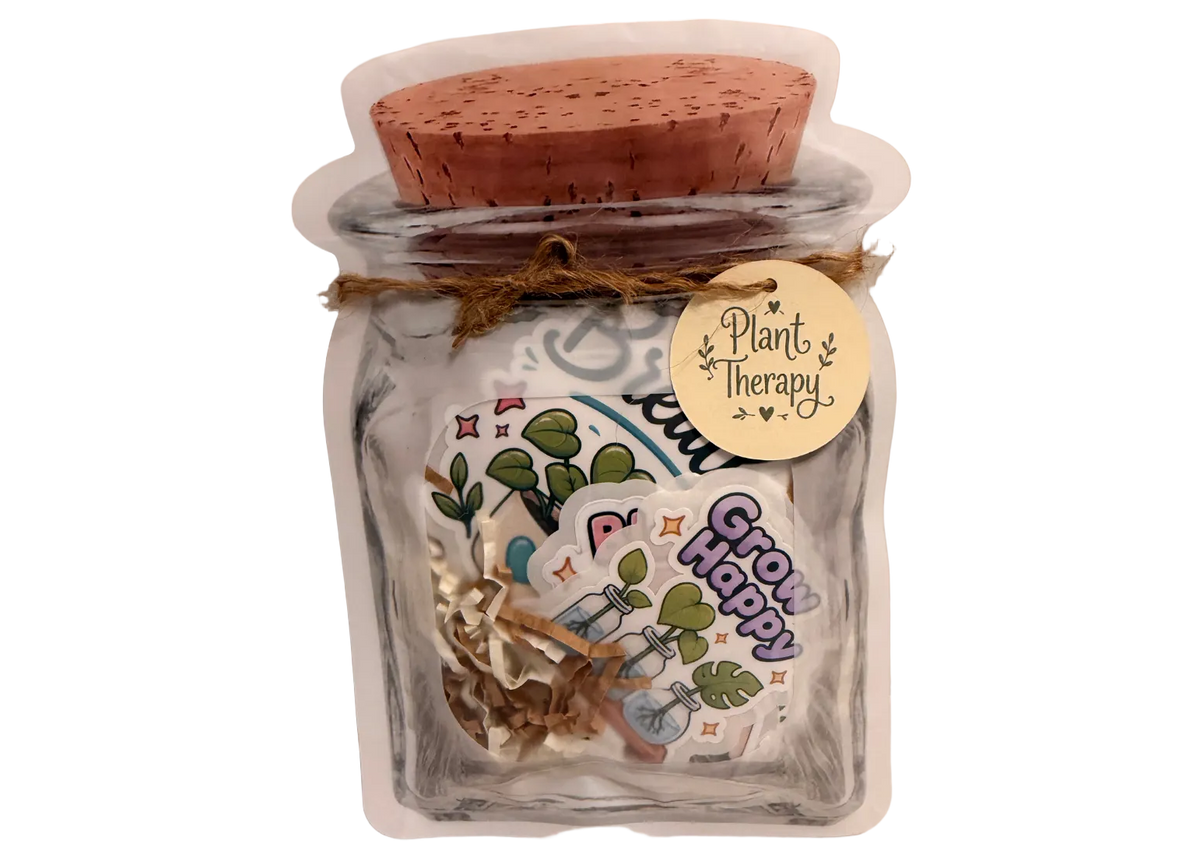 🌿 Plant Therapy Sticker Jar