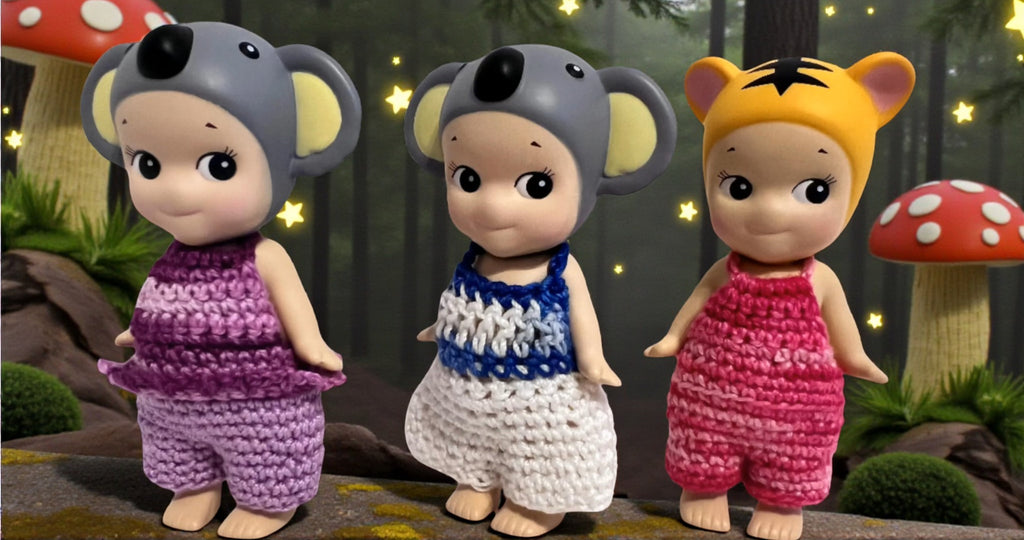 Dress my Sonny Angel in Fun Comfy Jumpers