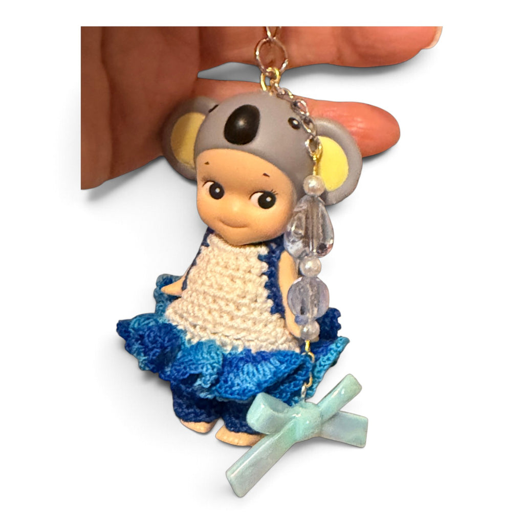 Authentic Sonny Angel – Handcrafted & Customized Keychain | Bluebell