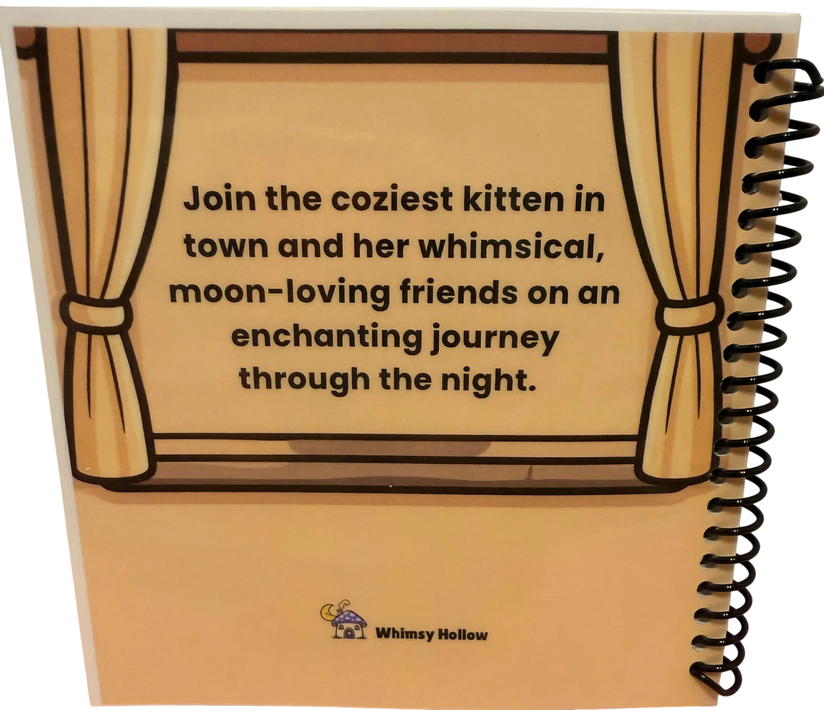 Whiskers After Midnight | Part of the Little Squares Coloring Book Collection